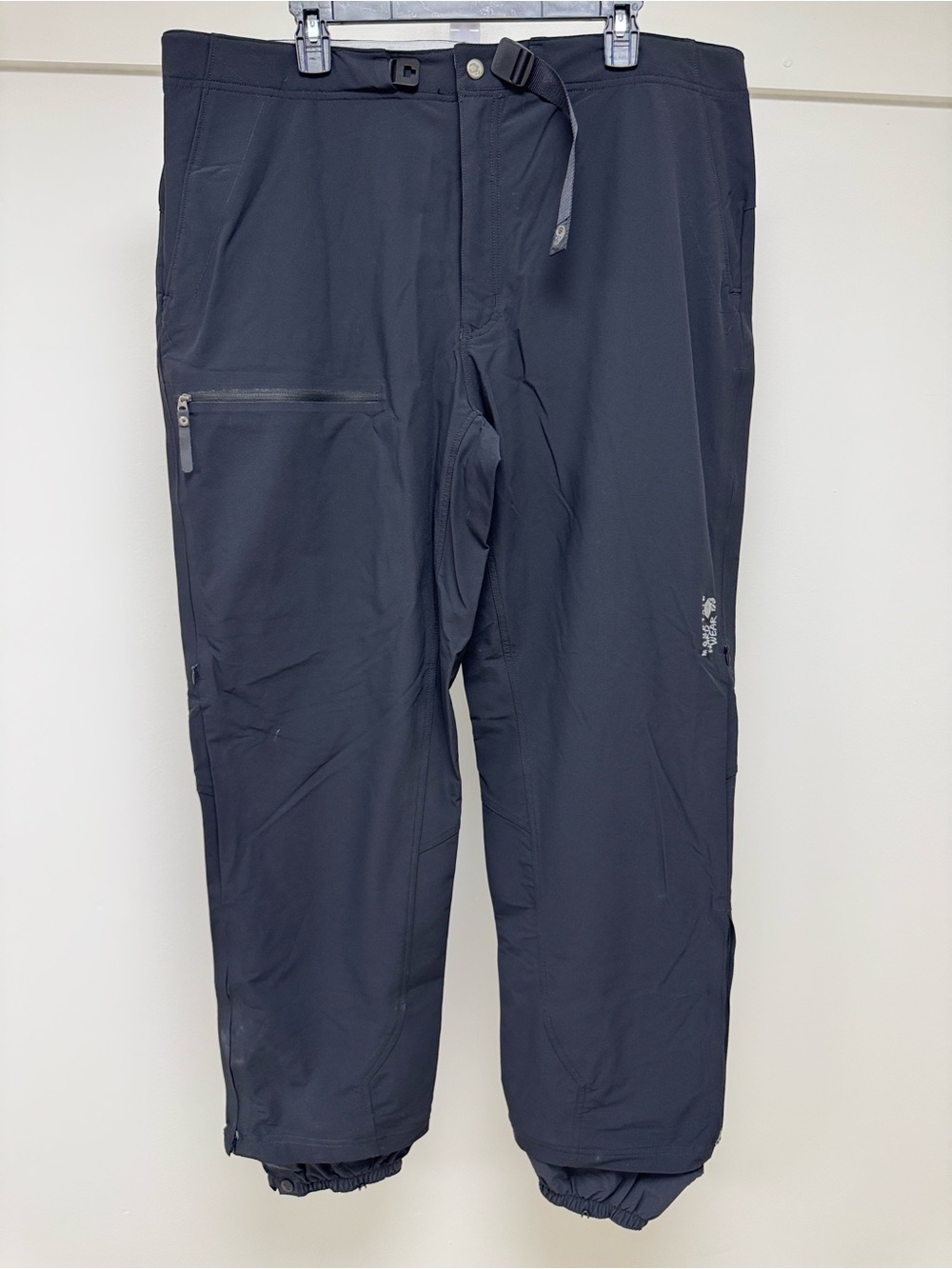Men’s Like New XL Black Active Cargo Pants